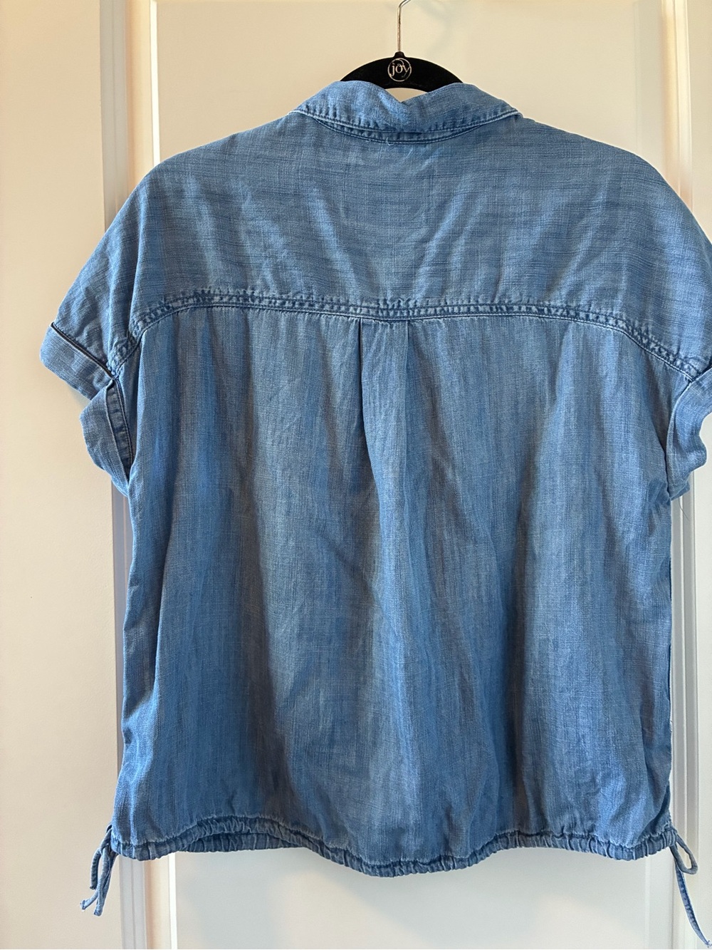 Chambray button down with ties - Picture 6 of 6